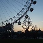 Sunset at The London Eye