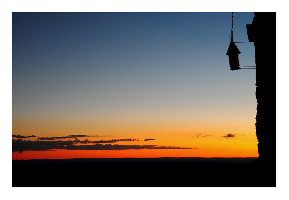 Sunset at the North Rim Lodge