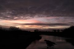 Sunset at the river Mulde - image 2