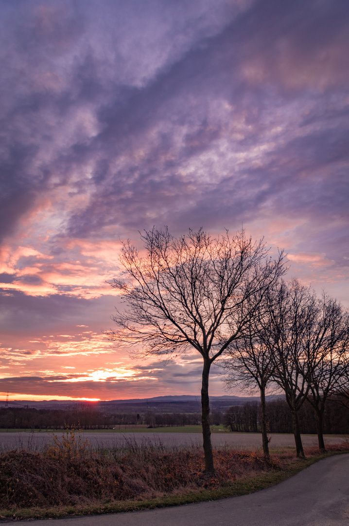 Sunset at the Ruhr