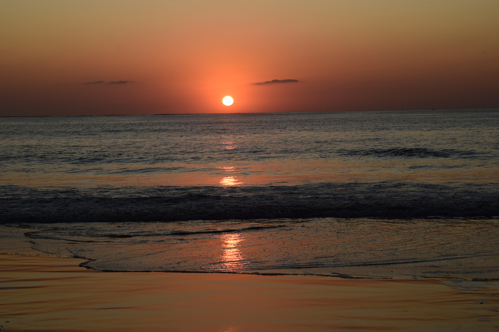 Sunset at the Sea in Bali