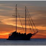 Sunset at the Whitsundays