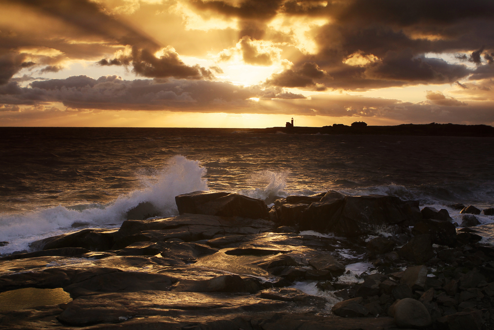 Sunset at Tylösand