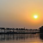 Sunset at U Bein Bridge