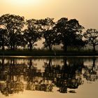 sunset at U Bein Bridge 