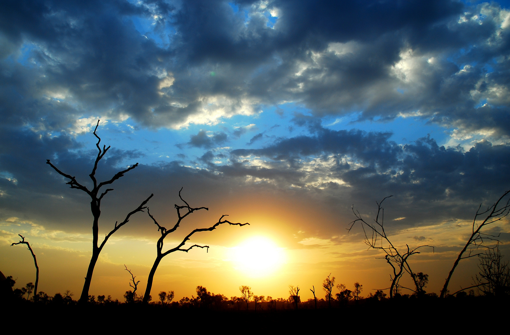 Sunset at Uluru