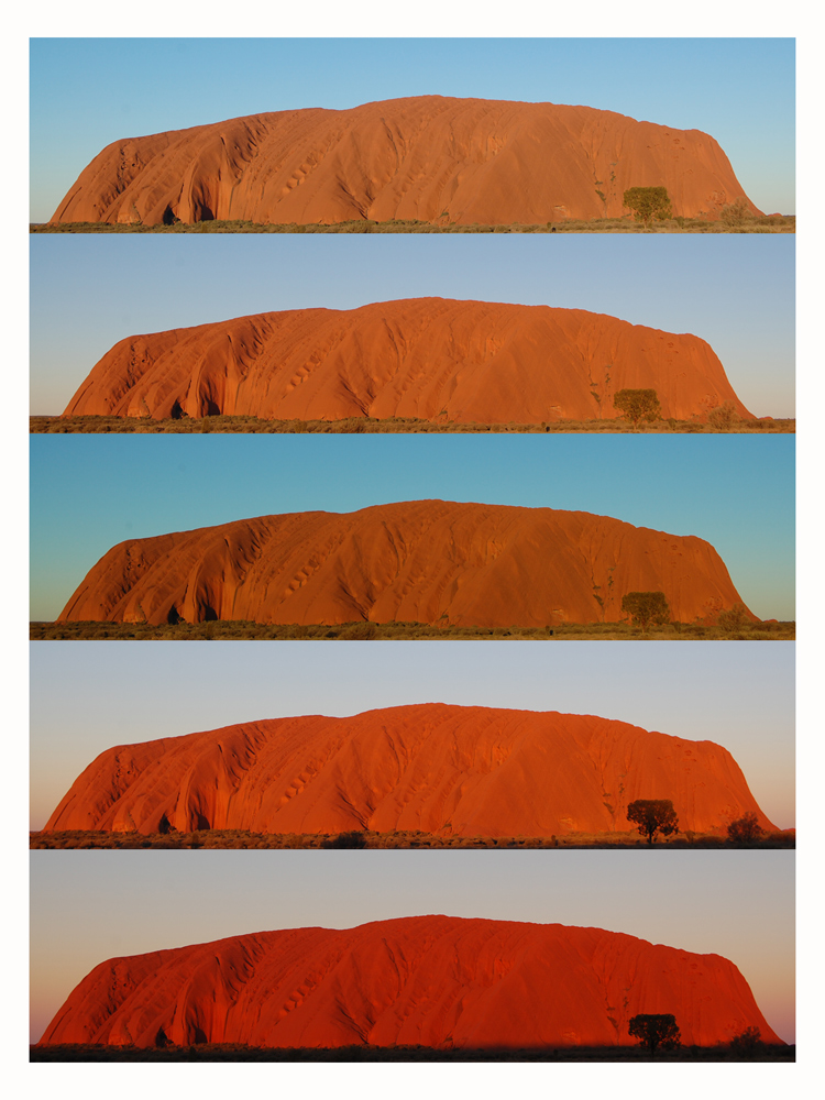 Sunset at Uluru in 5 Steps