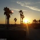 Sunset at Venice Beach