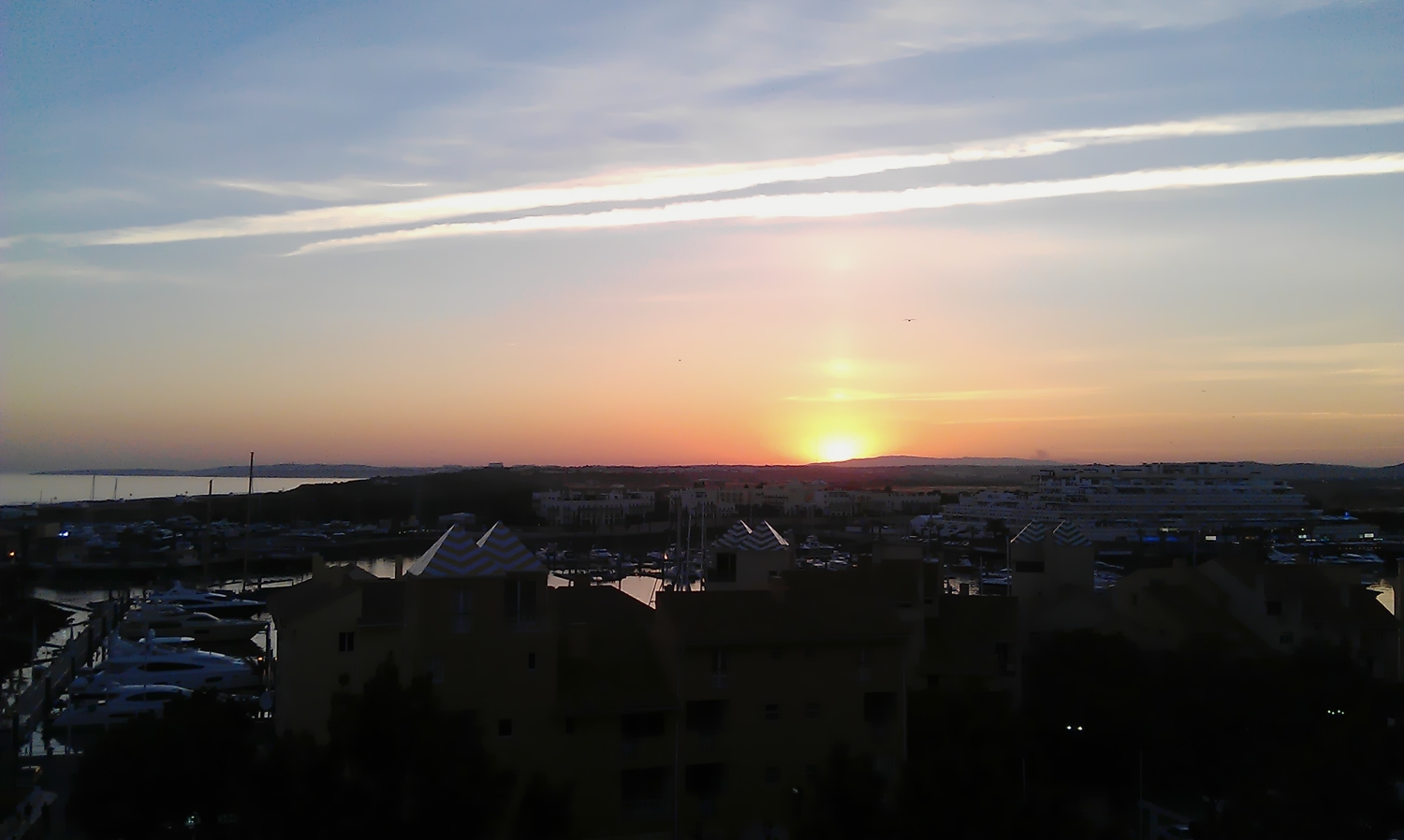 Sunset at Vilamoura