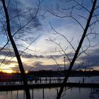 Sunset at Wannsee