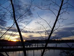 Sunset at Wannsee