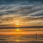 Sunset at Westerhever