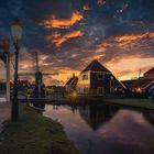 Sunset at Zaanse Schans (NL)