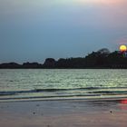 Sunset atmosphere at Klong Prao Beach