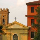 Sunset atmosphere in the Abruzzi