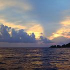 Sunset atmosphere on Koh Tachai