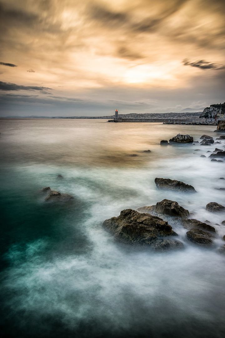 Sunset au Port de Nice