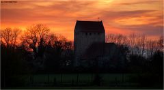 Sunset auf dem Lande