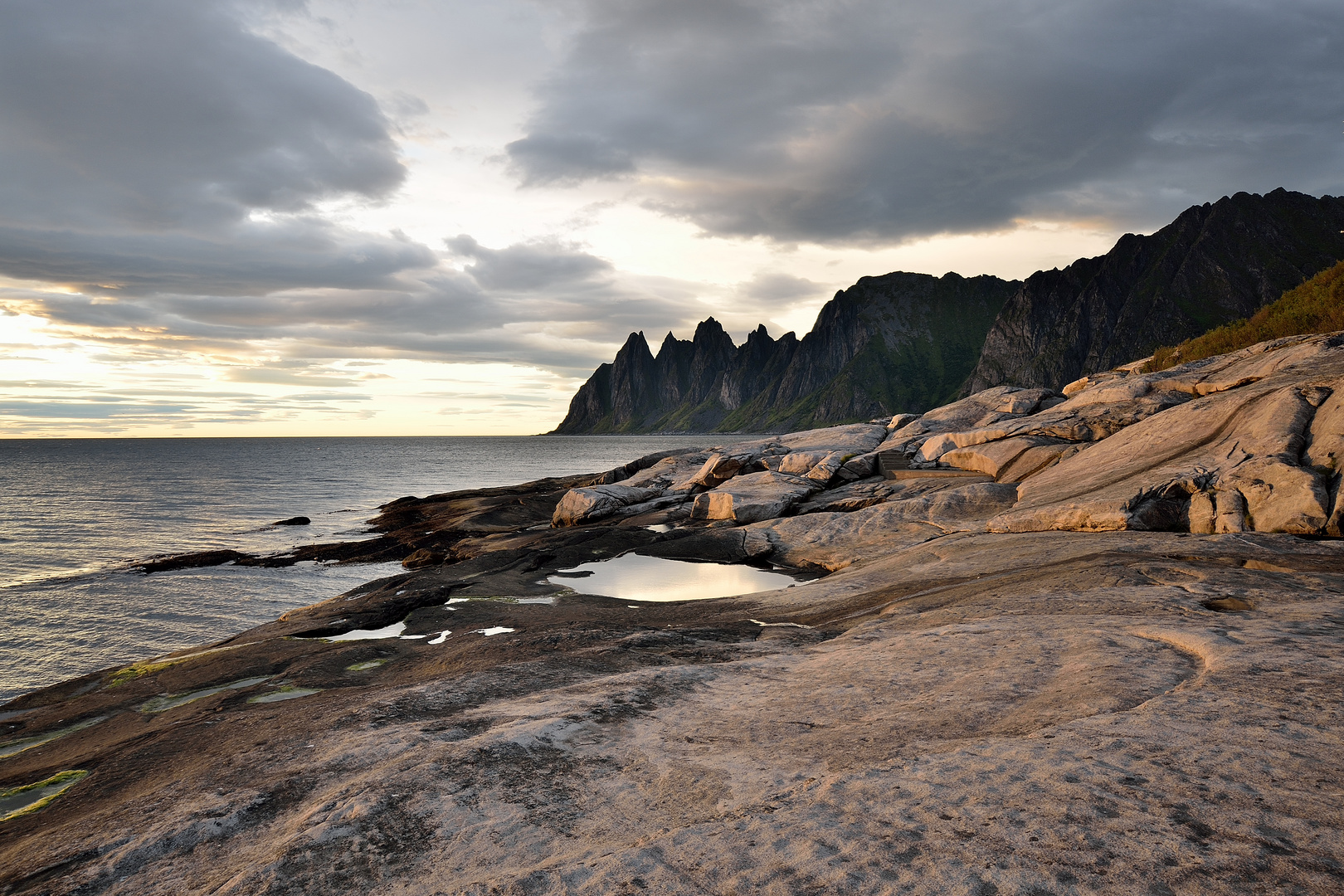 Sunset auf den Vesteralen (Norge)