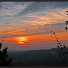 Sunset auf der Hoppenbruchhalde