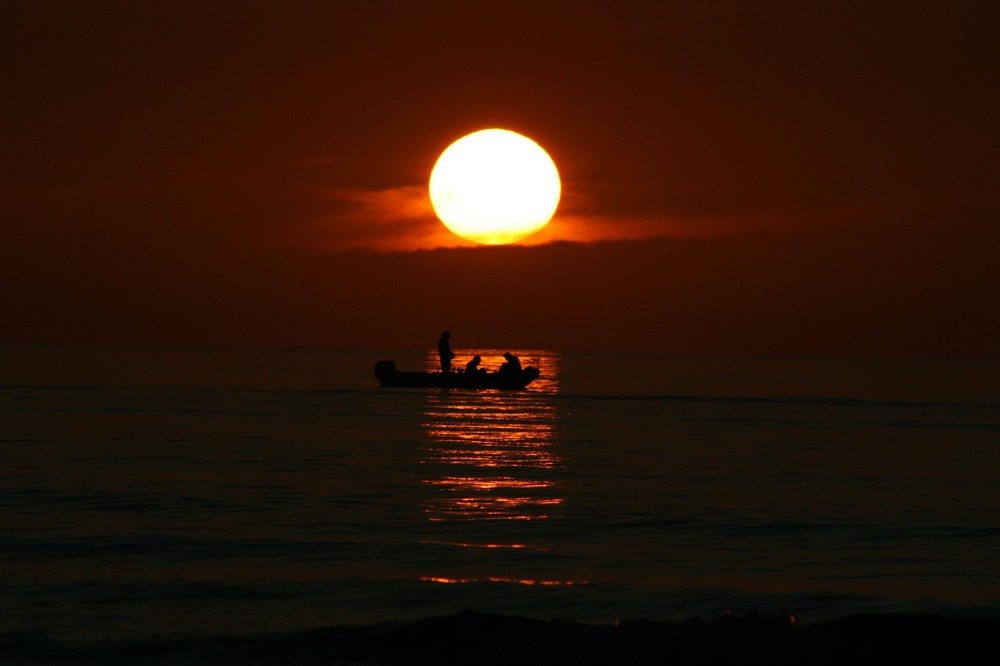 Sunset auf der Norderney