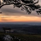 Sunset auf der schwäbischen Alb