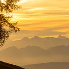 Sunset auf der Seiseralm