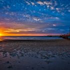 Sunset auf Fraser Island