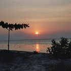 sunset auf gili trawangan (indonesien)