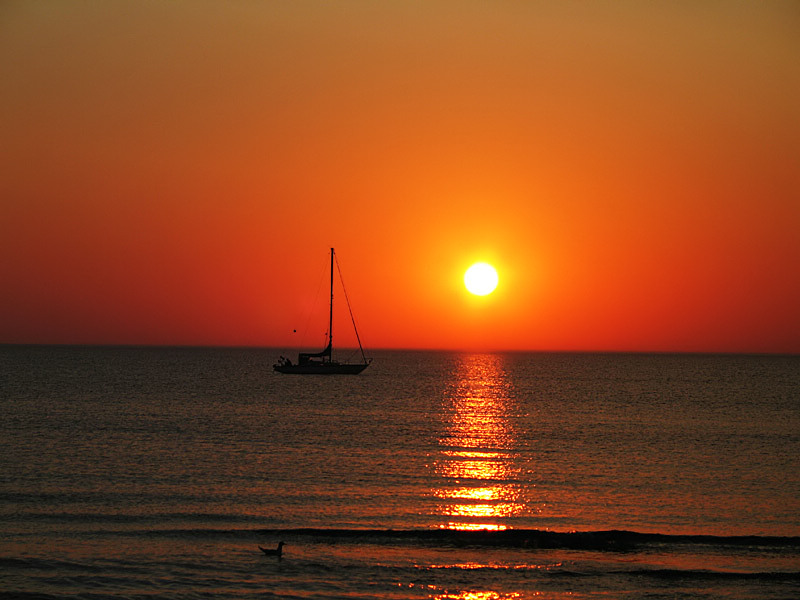 Sunset auf Hiddensee