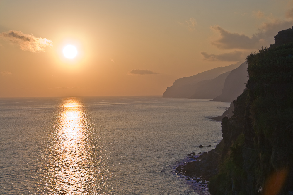 Sunset auf Madeira