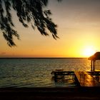 Sunset auf Mauritius