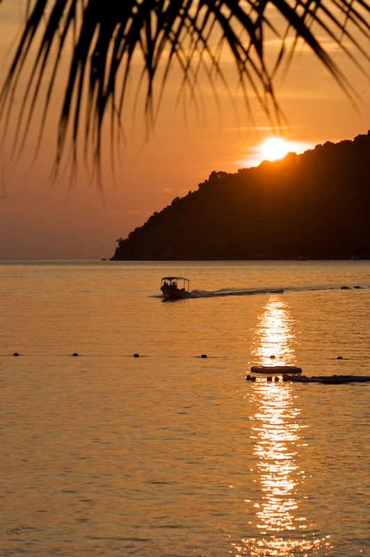 Sunset auf Perhentian Besar