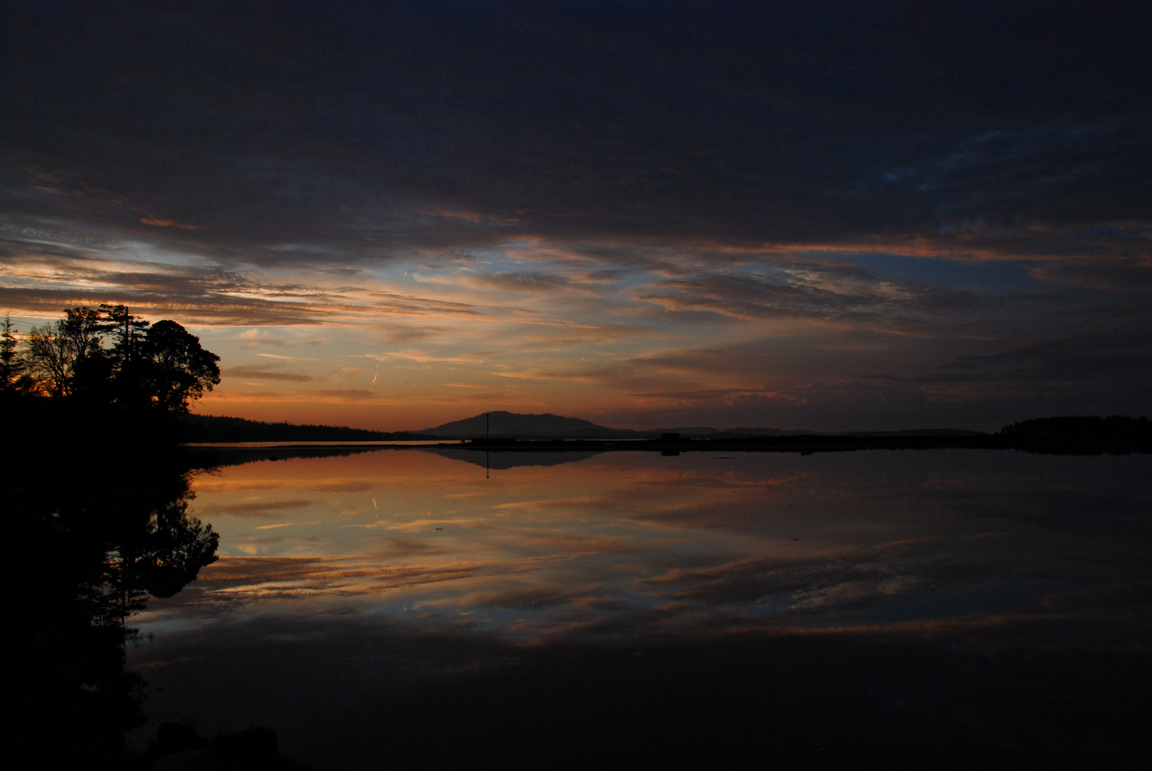 Sunset auf Vancouver Island