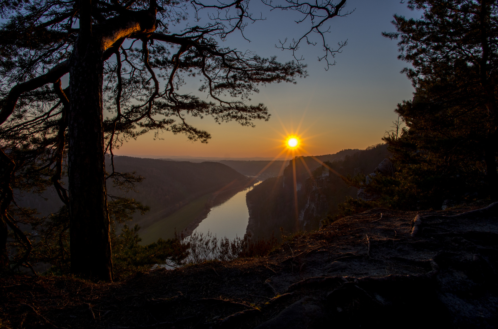 Sunset , aufm Berg