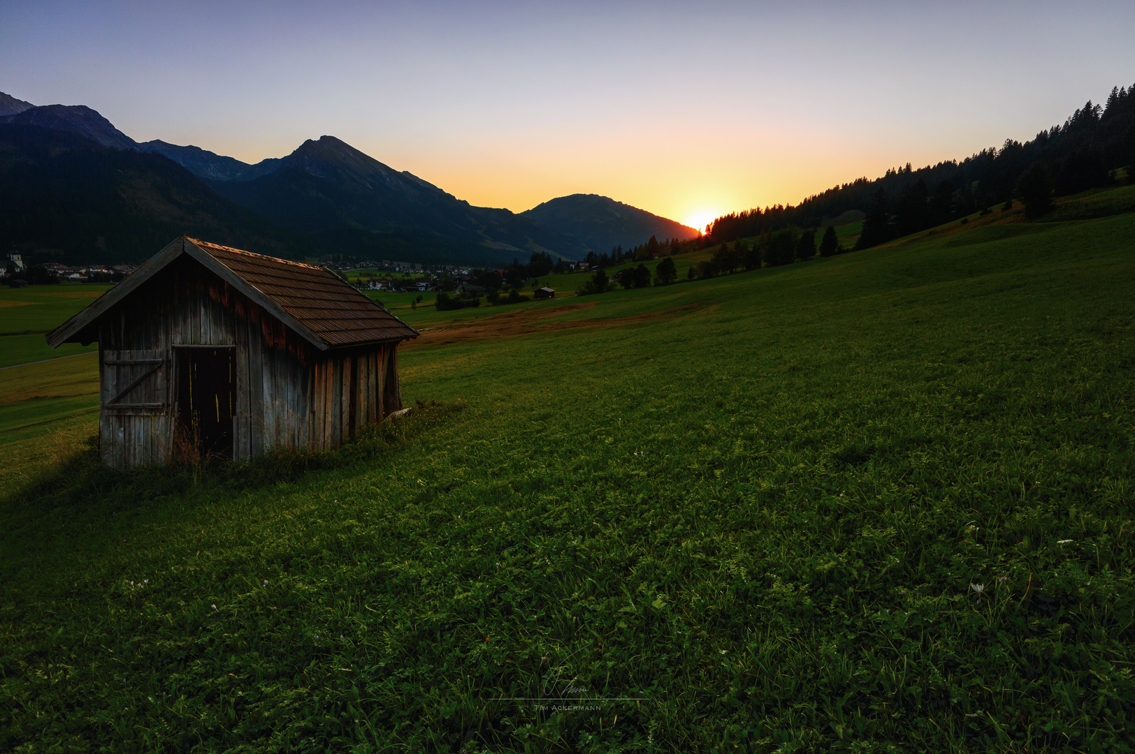 Sunset Austria 