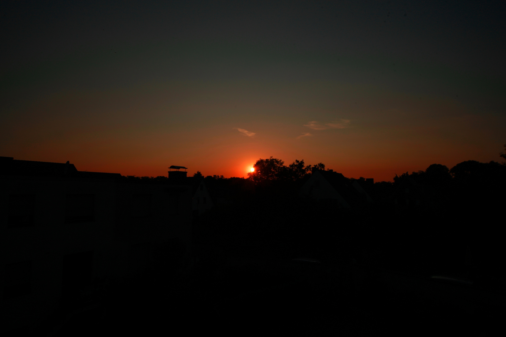 Sunset Balkonsicht