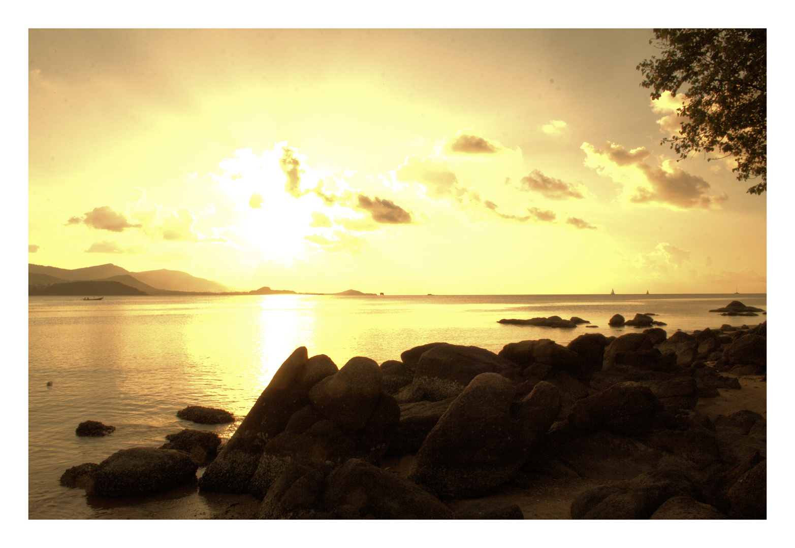 Sunset @ Bangrak Koh Samui