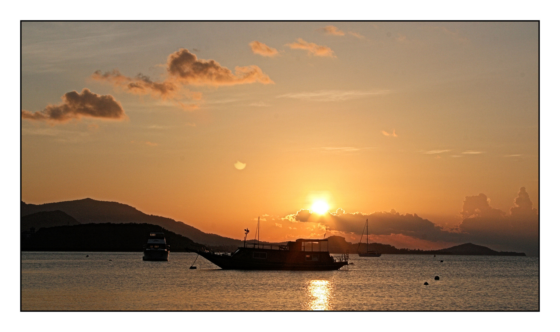 Sunset @ Bangrak Pier Koh Samui