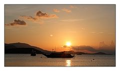 Sunset @ Bangrak Pier Koh Samui