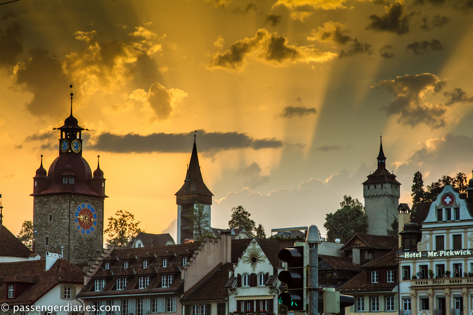 Sunset Beams.