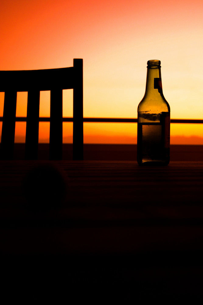 sunset beer