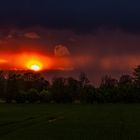 Sunset Behind Rain