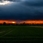 Sunset Behind Rain