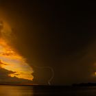 Sunset Behind Storm