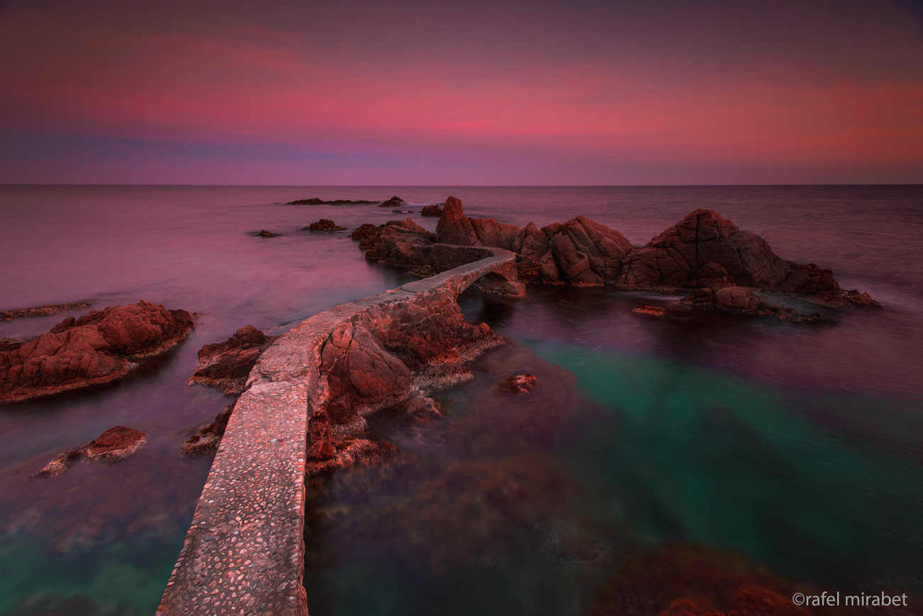 Sunset behind the bridge (atardecer tras el puente...)