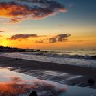 sunset Behrensdorfer Strand (Ostsee)