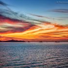 Sunset bei Korsika