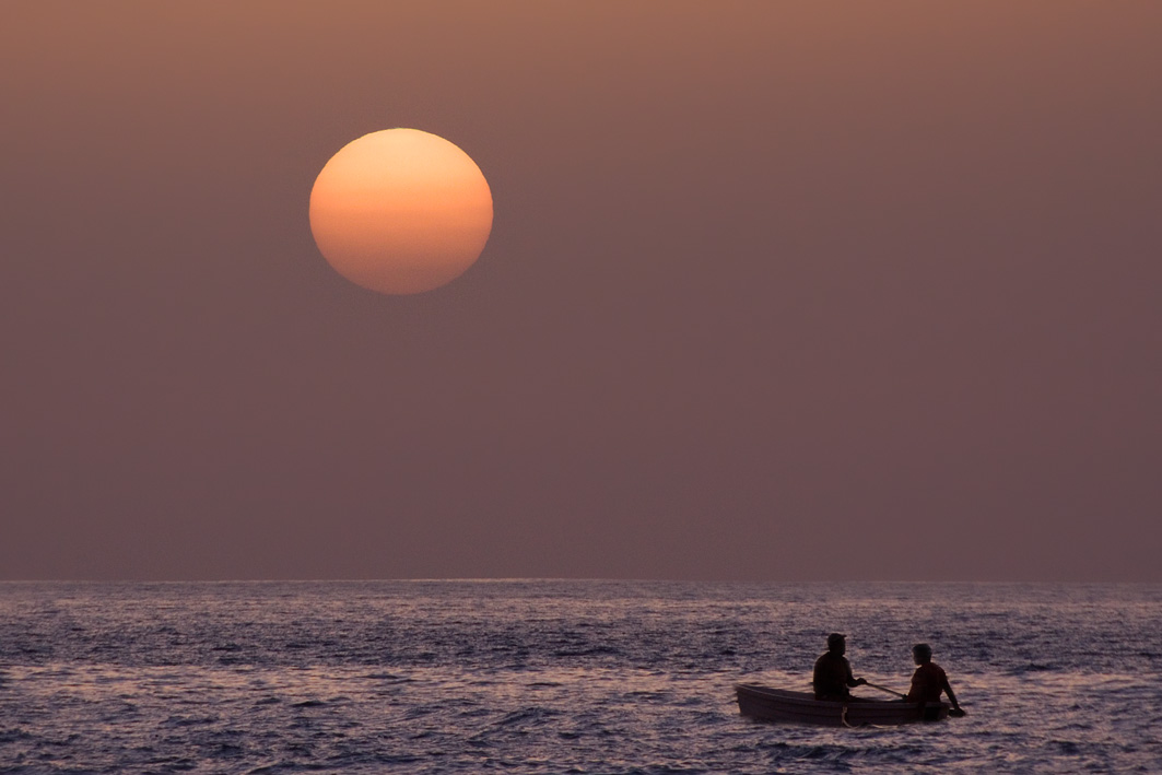 Sunset bei La Caleta