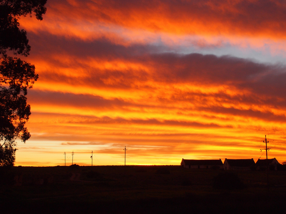 Sunset bei Nieuwoudtville